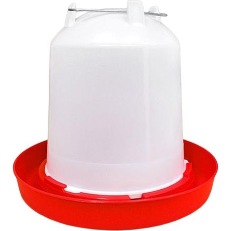 Abreuvoir Volaille Abreuvoir Automatique Poulet Abreuvoir Abreuvoir Poulet Canard Pigeon Oiseau Fournitures Agricoles, 1.5L Blanc (1/5)