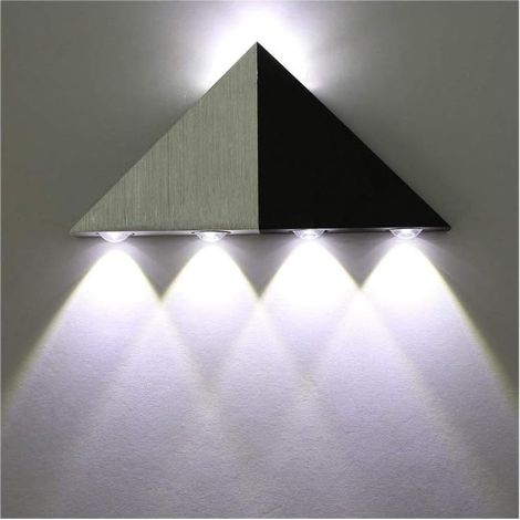 Applique murale LED, 5W, en aluminium, pour chambre, couloir, escalier, salon ou salle de bain.-AquaForge (1/4)