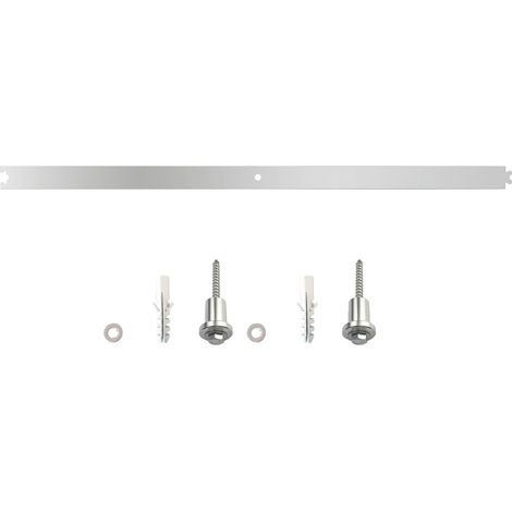 Intersteel Zwischenschiene 90 cm Edelstahl gebürstet (1/2)