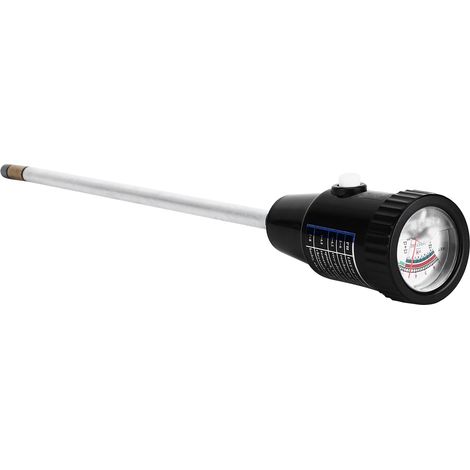 Testeur de sol PH ±1% Humidité Outil de mesure précis avec pointe électrode pour jardin vergers (1/5)