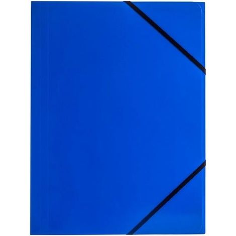 Carpeta A4 con banda elástica, azul (6 unidades) BT600-N