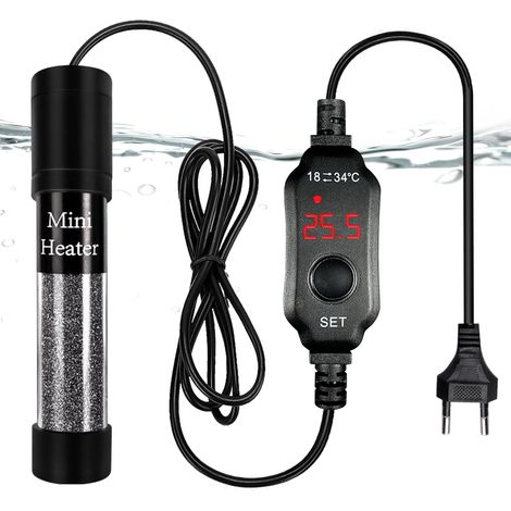 Mini-Aquarienheizung, 50-W-Aquarienheizung, Aquarienheizung, Aquarienheizung mit Digitalanzeige, Mini-Aquarienheizung, für Mini-Aquarien