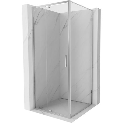 Mexen Exo Duschkabine schwenkbar 95 x 95 cm, transparent, Chrom - 819-095-095-01-00 (1/5)