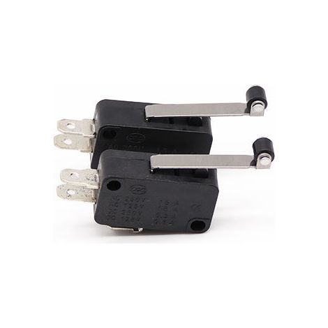 Rectangular three-pin 250V long-handle pulley limit switch, dustproof type switch KW7-2 (1/4)
