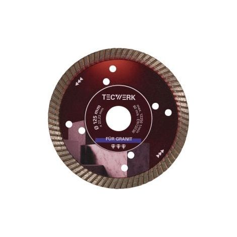 Disco  de  diamante  GRANITPRO  D.350mm  Perforación  25,4mm  Altura  segm.  10mm (1/2)