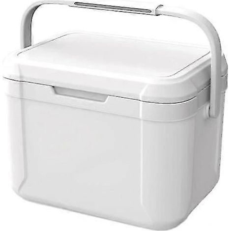 Accessoire de transport alimentaire, blanc, avec poignée, pour un usage quotidien au travail, à l'école, en voyage ou en pique-nique.-AquaForge (1/4)