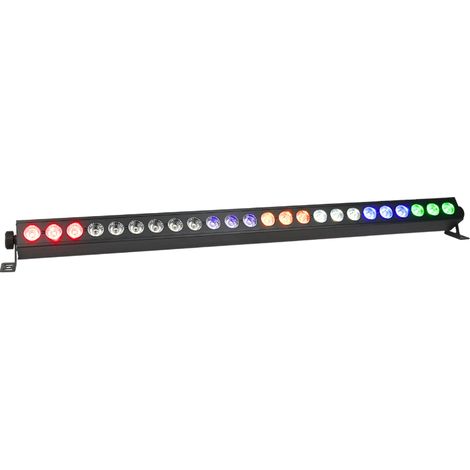 LIGHT4ME barre de décoration, bande lumineuse LED RGBWA-UV, éclairage de scène à faisceau LED (1/5)