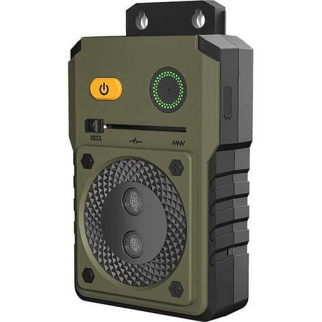 Dispositif anti-aboiements pour chiens à fixation murale, 3 modes, portée de 15 m, batterie intégrée de 2000 mAh