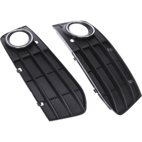 SJLERST Grille de pare-chocs antibrouillard B8 A4L (non S-Line) pour Audi 2008-2012 (gauche et droite) (1/4)