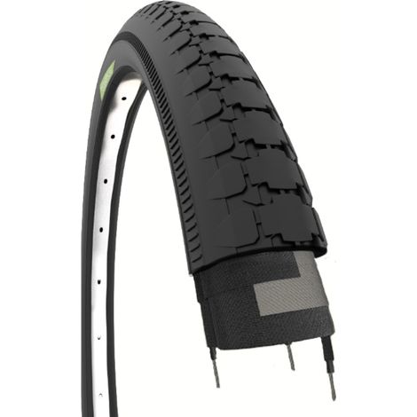 1 COPERTONE 26 X 2 X 1 3/4 (54-571) PNEUMATICO NERO PER CARRETTO FURGONCINO BICI CARRELLO A MANO (1/2)