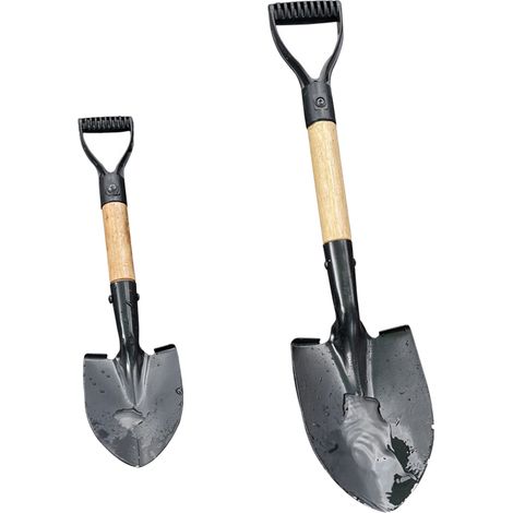 Trowel - Manganese Steel Blade - Wooden Handle - Rust Resistant - For Garden Soil Digging - 1 Piece (1/5)