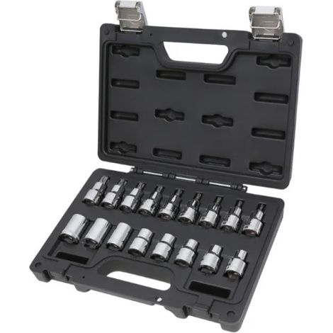Beta BW 923E-FTX/C17 Boîte avec assortiment de douilles Torx 17 pcs.
