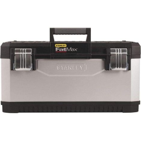 Stanley 1-95-617 Toolbox FatMax 26 Inch Tool Box - Heavy Metal Latches STA195617