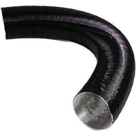 Conduit d'air ondulé de 60 mm, tuyau télescopique d'admission d'air chaud, accessoires de chauffage de stationnement et tube en feuille d'aluminium isolé assorti ( ) (1/4)
