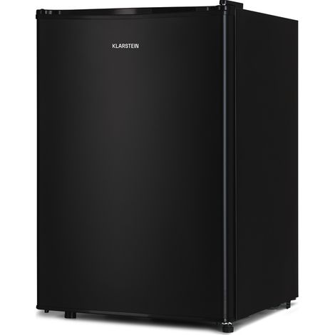 Klarstein Obsidian Frigorífico 72 litros molde para cubitos de hielo negro
