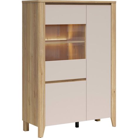 Credenza 3 ante Samara marrone 152cm (1/5)