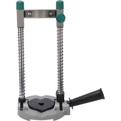 Guide de perçage multi-angle, support de perçage réglable serrage sécurisé à 45 degrés avec universel pour perceuse électrique à main (1/5)