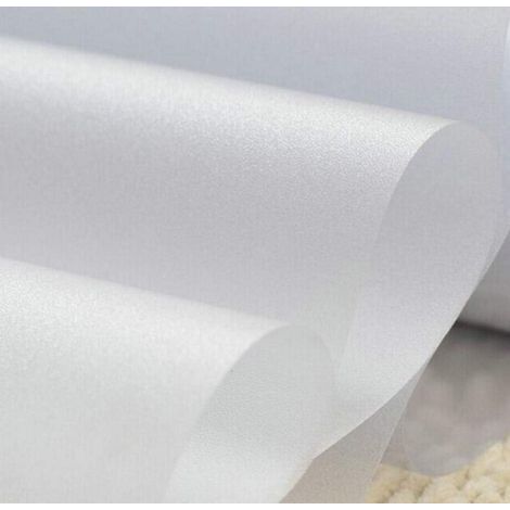 Film Fenetre Anti Regard Film Occultant Fenêtre Film Electrostatique Vitre Film pour Vitre Anti UV Film Opaque Mate pour Salle de Bain Chambre Cuisine 40x200 CM (1/5)