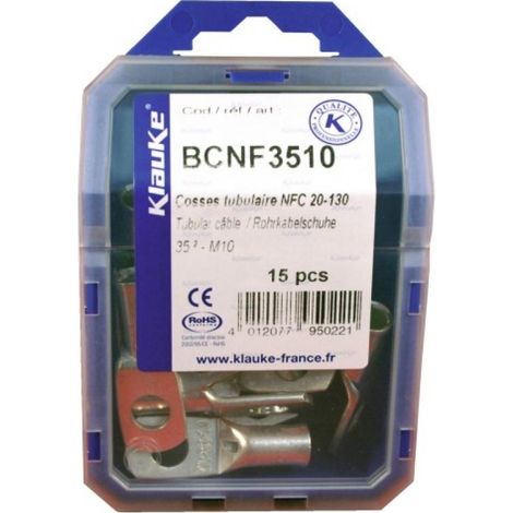 Accessoires de connexion Klauke bcf20-130 surface étamée trou inspection (1/2)