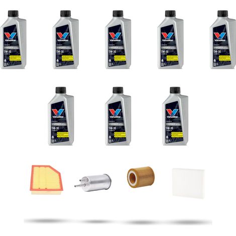 Kit tagliando 3 FILTRI e 8L OLIO compatibile con Volvo S80 II 3.2 175Kw dal 2006 al 2010 (1/5)