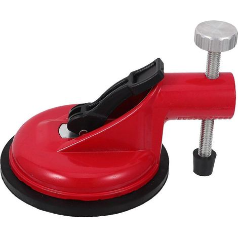 Outil pour combler les joints de carrelage avec ventouse et molette de précision pour l'alignement des carreaux lors de projets de rénovation et de réparation de maisons. (1/4)