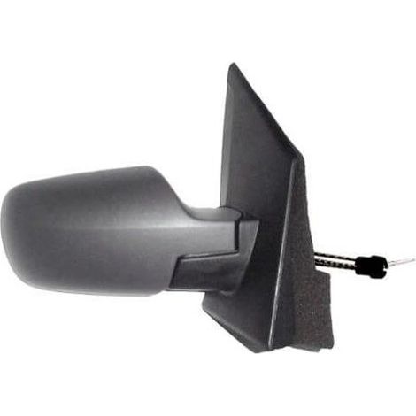 Rétroviseur mécanique droit à peindre Ford Fiesta MK5 phase 1 2002-2005