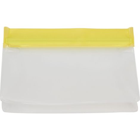 Sacs en Silicone Réutilisables Écologiques pour Conservation Aliments Légumes Jaune Moyen
