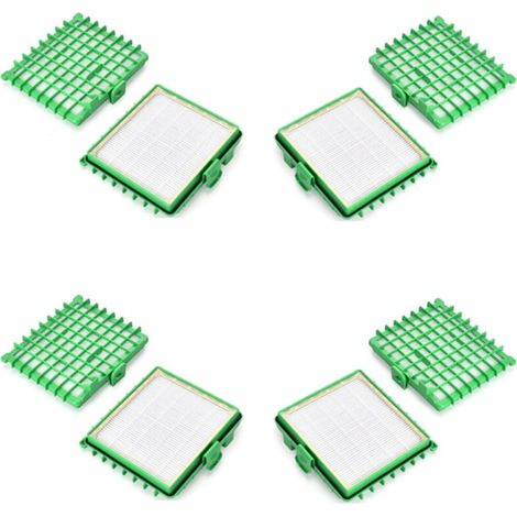 4 pièces ZR002901 Filtre pour Rowenta Silence Force,Silence Force Compact, Silence Force Extreme,X-Trem Power/XL/Allergy Care(RO5745EA ne convient pas) (1/5)