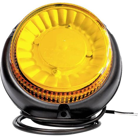 Fristom Luce a tutto tondo FT-101 3S LED 12 V, 24 V, 36 V via rete a bordo Montaggio fisso, Montaggio a vite Arancione