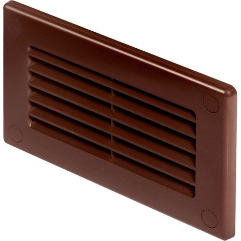 Tapa de canal plana (55X110) marrón - A-KP55-30BR