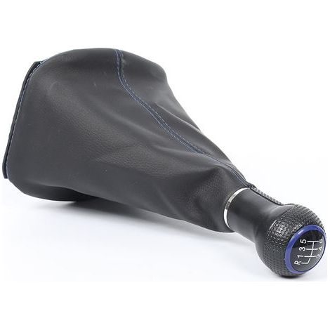 Staubschutzhülle für den Schaltknauf des Volkswagen Golf 4, blau, 23 mm Durchmesser, 5 Gänge, einzeln erhältlich. (1/4)