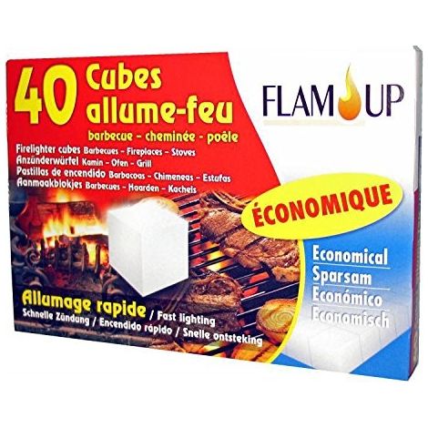 FLAM'UP 0600 ALLUME-FEU ÉCONOMIQUE 40 CUBES SE0600 (1/3)
