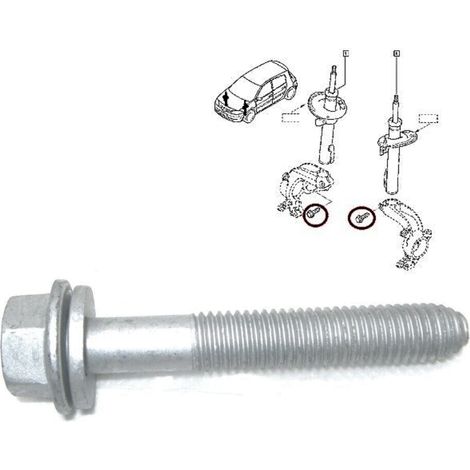 Vis pour support d'essieu Renault Clio IV Megane II Scenic II