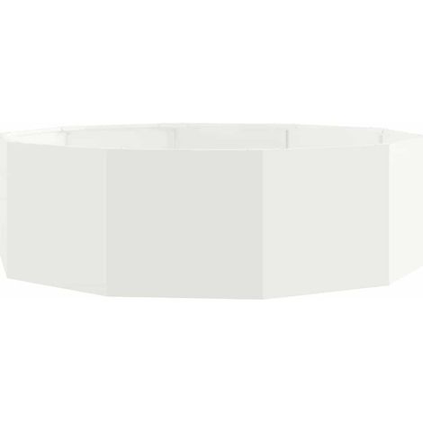 Maison Exclusive - Jardinera 120 x 120 x 35 cm Acero