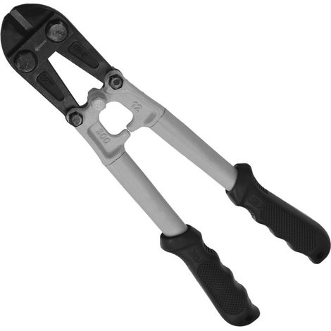 Taglia rivetti 30cm/12" con lame al cromo vanadio per tagli fino a Ø8mm, grigio e nero