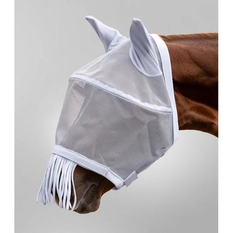 Fly mask Waldhausen premium space anneau flexible protection nez amovible (1/2)