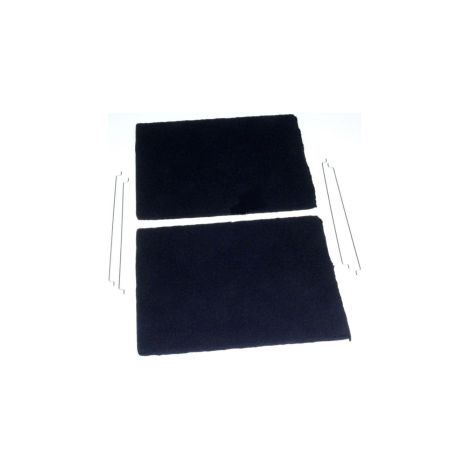 Set 2 filtri carbone originale - Cappa aspirante - BOSCH - 306347
