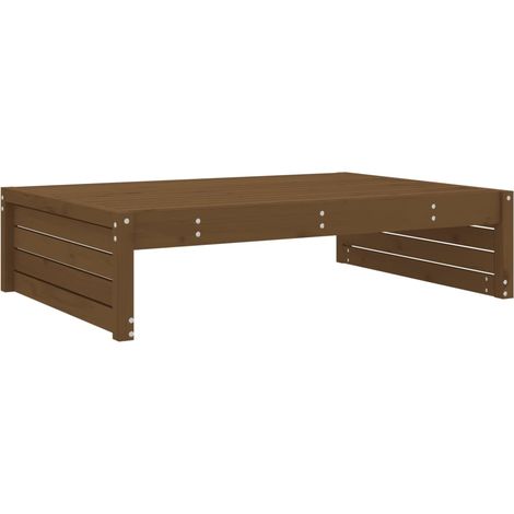 Maison Exclusive - Gartenhocker Honigbraun 120x80 cm Massivholz K