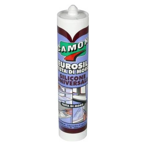 SIGILLANTE SILICONICO ACETICO EUROSIL Misura: 280 ml - Testa di Moro