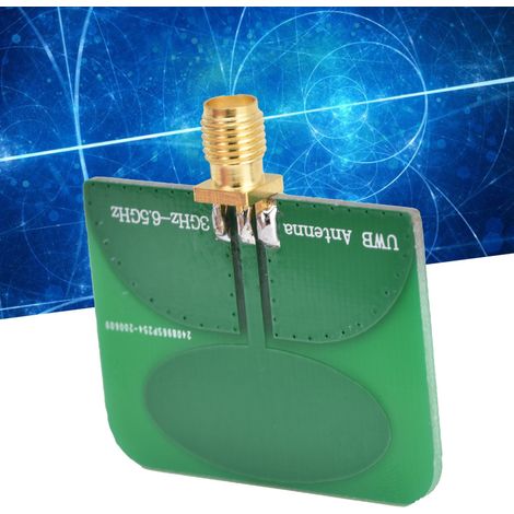 Rundstrahlantenne für 3 GHz bis 6,5 GHz mit SMA-Buchse für UWB-Antenne (1/5)