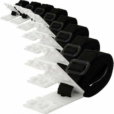 Universel Kit de Sangles de Fixation de Rouleau de Couverture de Piscine Ceinture de Natation pour équipement de Plein Air (1/5)
