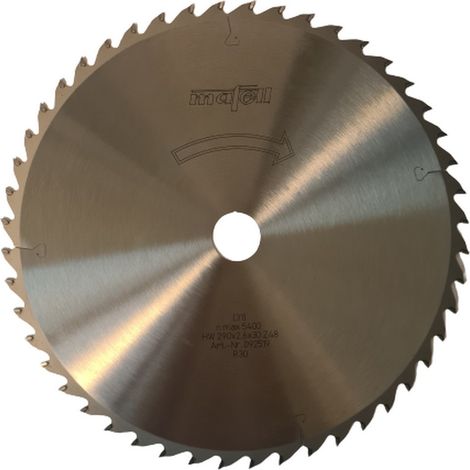Mafell Sägeblatt HM Blatt Unterflur Zugsäge ERIKA 70 Säge 290x2,6x30, 48Z 092519