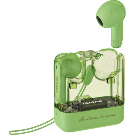 Dudao U18Pro Kabellose TWS Bluetooth 5.3 Kopfhörer Grün (1/3)
