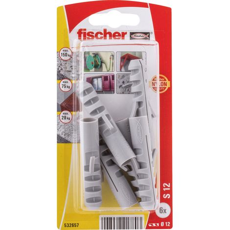 Fischer 532657 S 12 K NV Spreizdübel 60 mm 12 mm 1 Set (1/5)