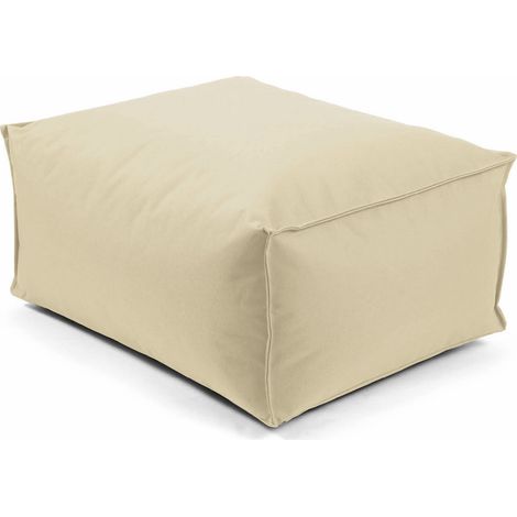 [GEBRAUCHT] B-Ware Mokebo Outdoor Pouf Hocker 'Der Ruhepouf' Sitzhocker Sitzsack 60x45cm Beige