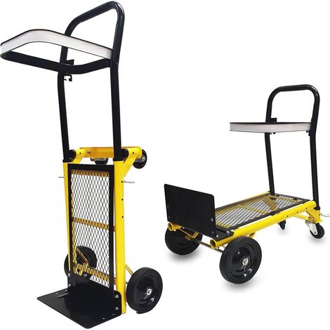 Carrello portapacchi pieghevole Piattaforma Multifunzione Porta Pacchi in Acciaio (1/5)