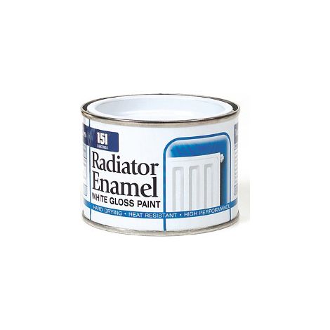 Radiator Enamel White Gloss Paint - 180ml