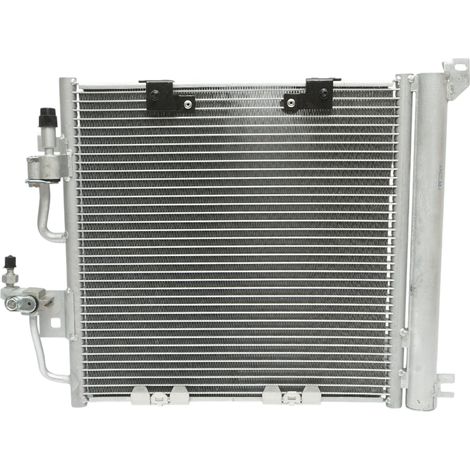 Radiatore climatizzazione (condensatore AC) – Opel Astra H, Zafira Dimensioni: 370 × 370 × 16 mm Codici OEM compatibili: 13129195, 1850099, 93178961, 1924005329 (1/5)