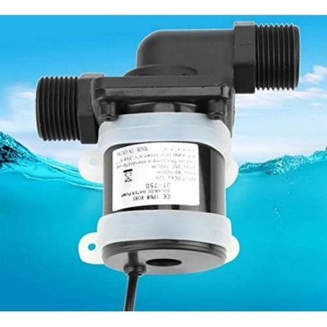 Pompe À Eau - 12 V DC - Température De Fonctionnement -40 À 100 ℃ - Pour Circulation D Eau Chaude Sanitaire - 1 Pièce (1/4)