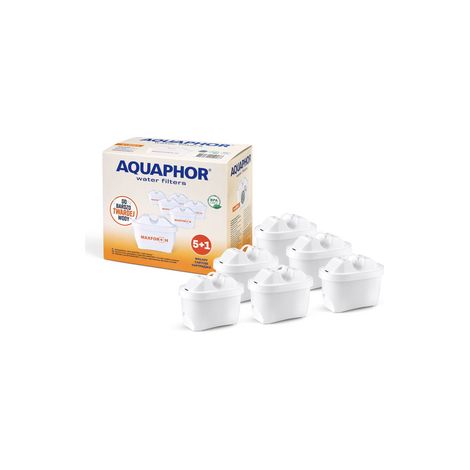 Cartouches filtrantes universelles Aquaphor MAXFOR+ H pour eau dure (5+1 pcs.)